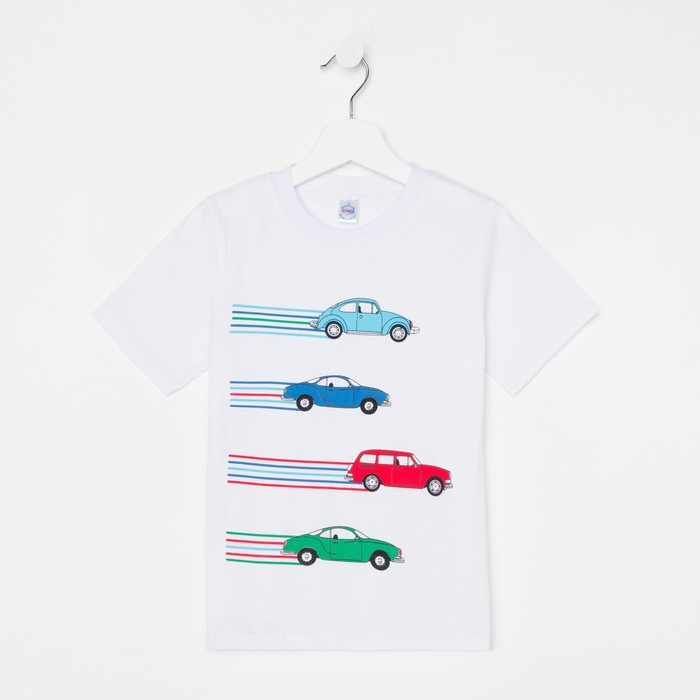 Футболка для мальчика, цвет белый, рост 104 см
Футболка для мальчика, цвет белый, рост 104 см