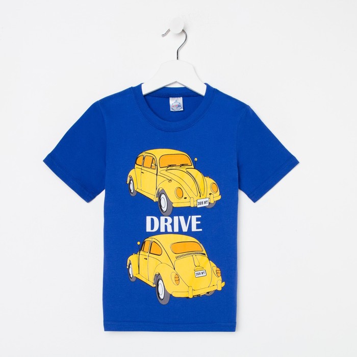 Футболка для мальчика, цвет электрик, рост 128 см 
Футболка для мальчика, цвет электрик, рост 128 см