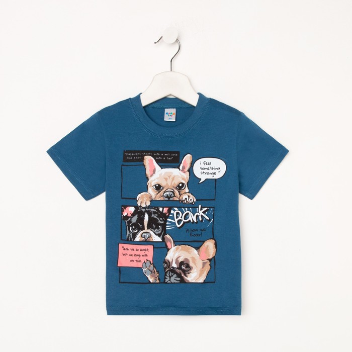 Футболка для мальчика, цвет джинс, рост 86 см
Футболка для мальчика, цвет джинс, рост 86 см