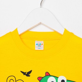 Футболка для мальчика, цвет жёлтый, рост 98 см
Футболка для мальчика, цвет жёлтый, рост 98 см