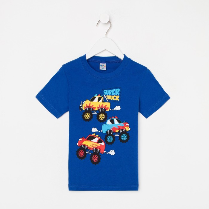 Футболка для мальчика, цвет электрик, рост 98 см
Футболка для мальчика, цвет электрик, рост 98 см