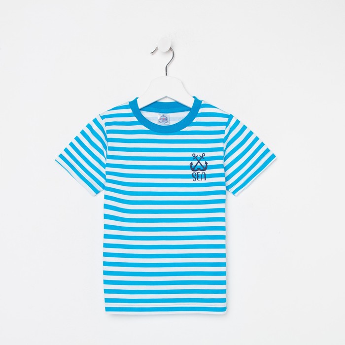 Футболка для мальчика, цвет бирюзовый, рост 104 см
Футболка для мальчика, цвет бирюзовый, рост 104 см