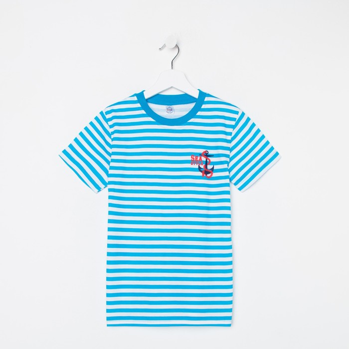 Футболка для мальчика, цвет бирюзовый, рост 146 см
Футболка для мальчика, цвет бирюзовый, рост 146 см