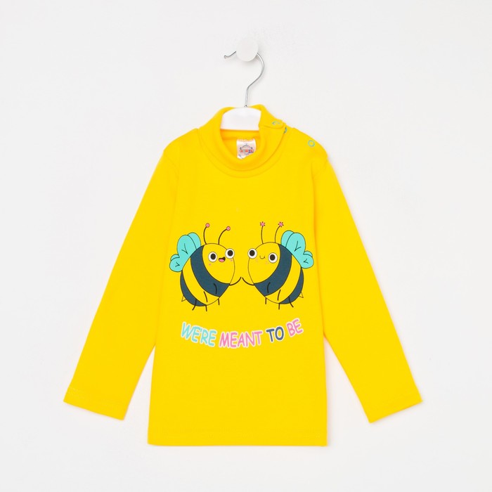 Водолазка для девочки, цвет жёлтый, рост 86 см
Водолазка для девочки, цвет жёлтый, рост 86 см