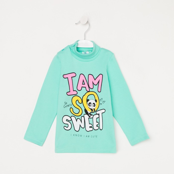 Водолазка для девочки, цвет мята, рост 98 см
Водолазка для девочки, цвет мята, рост 98 см