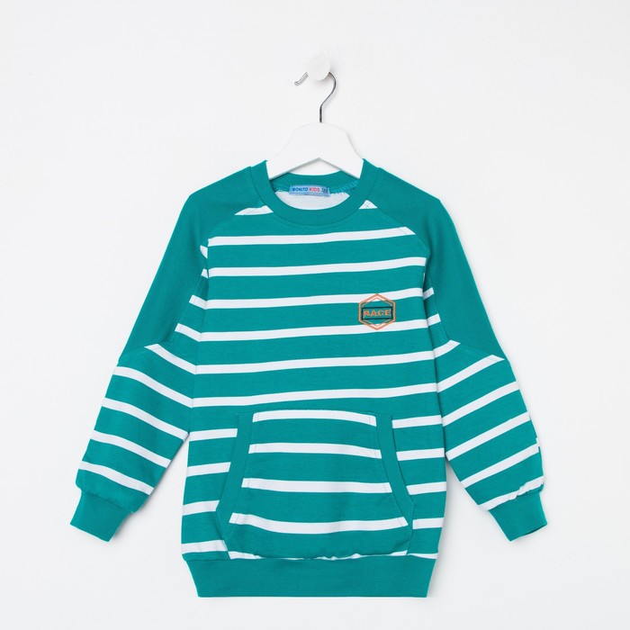 Свитшот для мальчика, цвет изумрудный, рост 122 см
Свитшот для мальчика, цвет изумрудный, рост 122 см