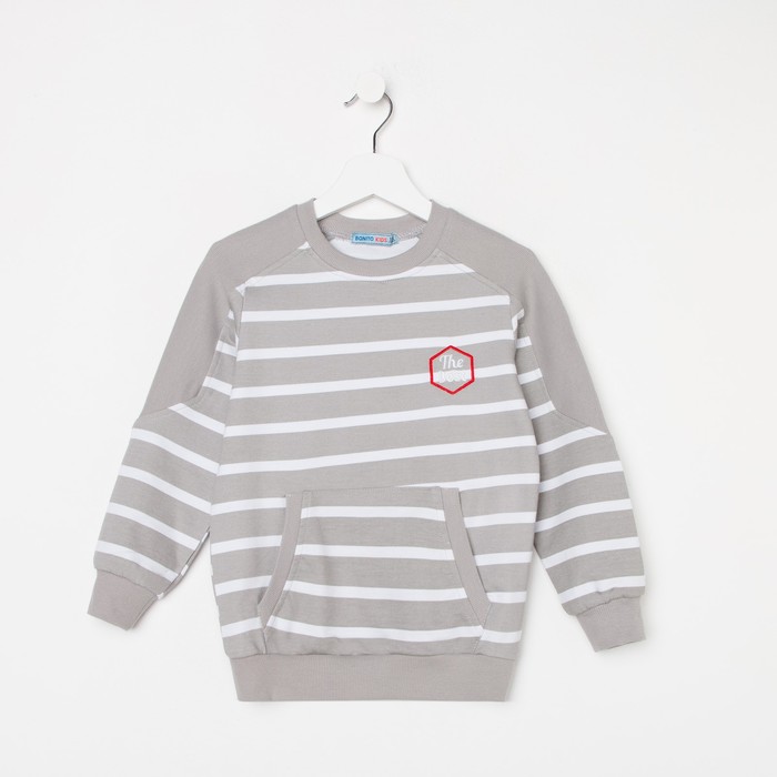 Свитшот для мальчика, цвет серый, рост 128 см
Свитшот для мальчика, цвет серый, рост 128 см