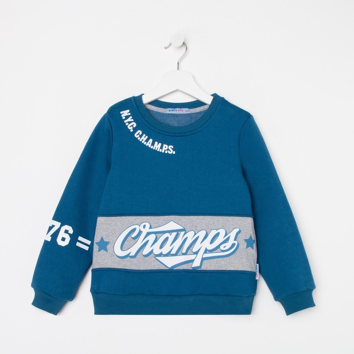 Свитшот для мальчика НАЧЁС, цвет джинс, рост 116 см
Свитшот для мальчика НАЧЁС, цвет джинс, рост 116 см