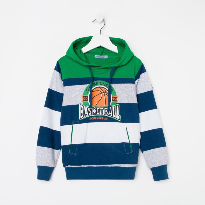 Толстовка для мальчика, цвет синий, рост 110 см
Толстовка для мальчика, цвет синий, рост 110 см