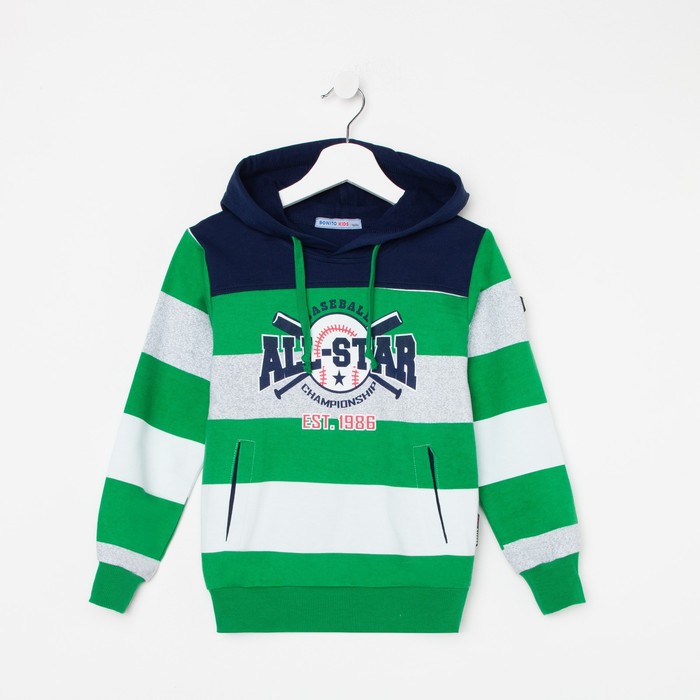 Толстовка для мальчика, цвет зелёный, рост 110 см
Толстовка для мальчика, цвет зелёный, рост 110 см