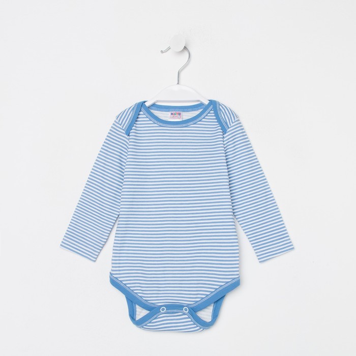 Боди детское, цвет белый/полоска, рост 68 см
Боди детское, цвет белый/полоска, рост 68 см