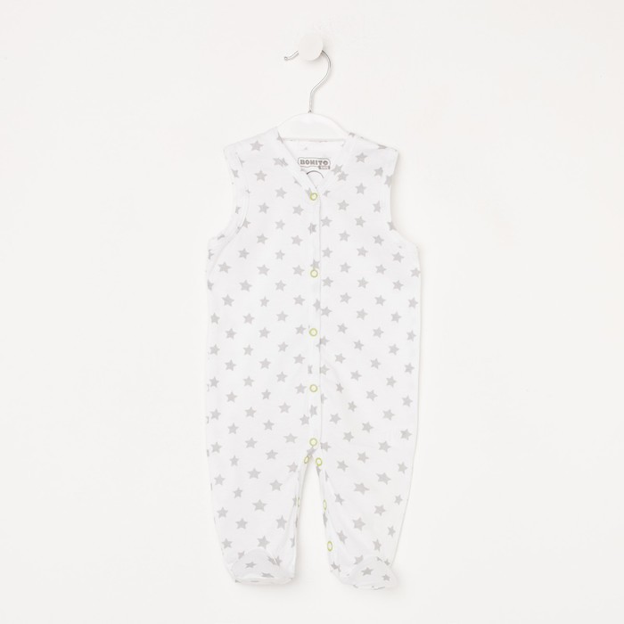 Полукомбинезон детский, цвет белый/звёздочки, рост 68 см
Полукомбинезон детский, цвет белый/звёздочки, рост 68 см