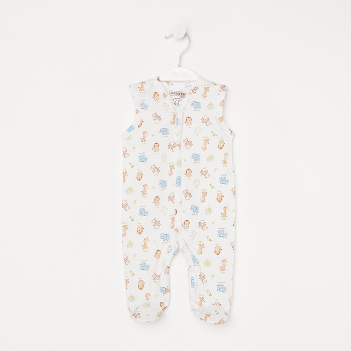 Полукомбинезон детский, цвет белый/животные, рост 80 см
Полукомбинезон детский, цвет белый/животные, рост 80 см