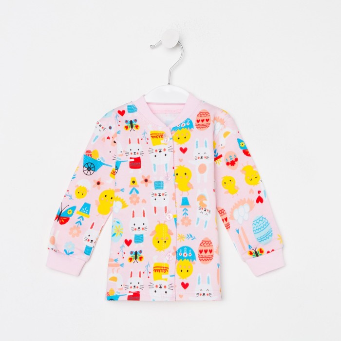 Кофточка для девочки, цвет розовый, рост 86 см
Кофточка для девочки, цвет розовый, рост 86 см