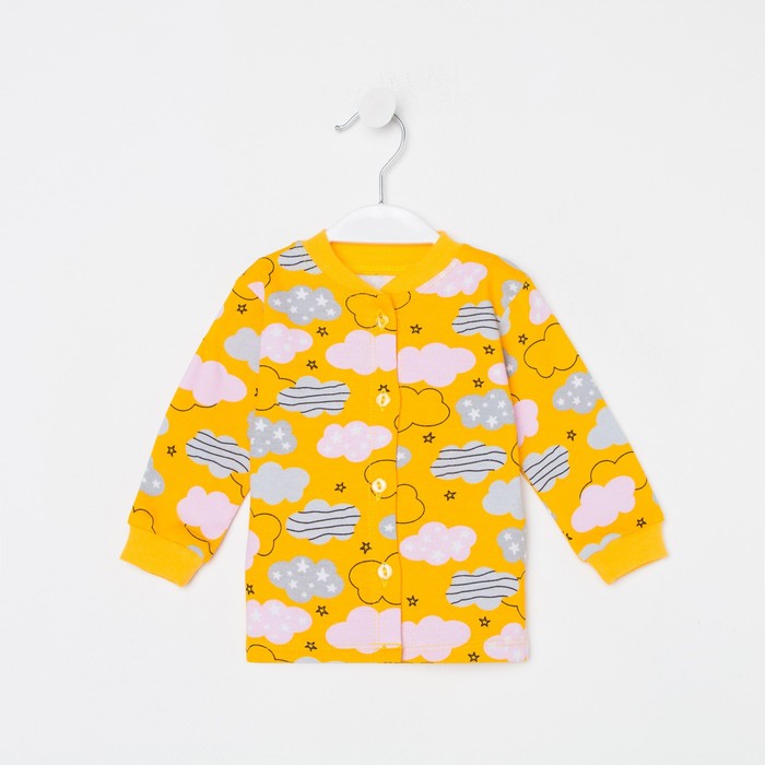 Кофточка для девочки, цвет горчичный, рост 68 см
Кофточка для девочки, цвет горчичный, рост 68 см