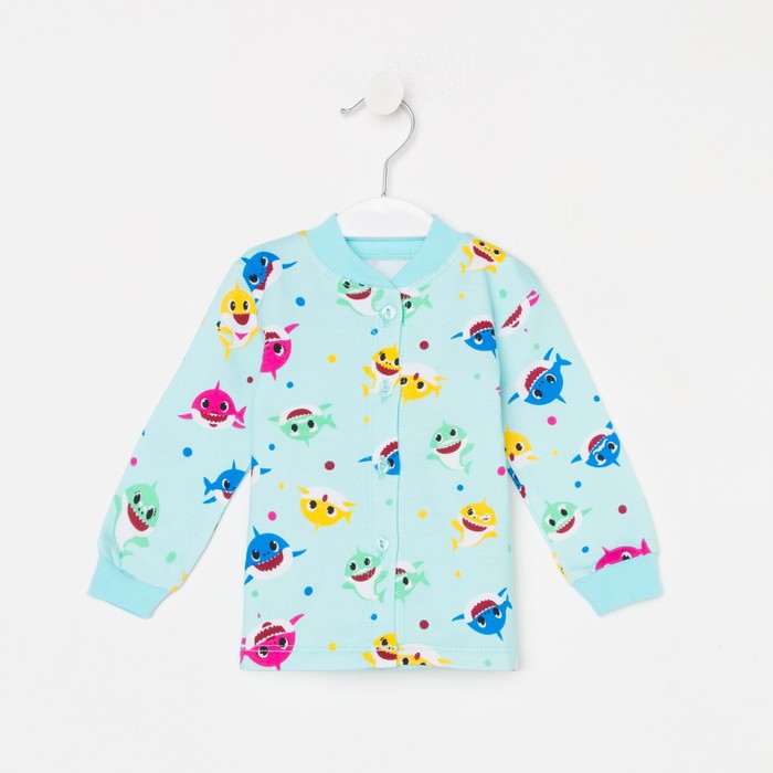 Кофточка для мальчика, цвет ментоловый, рост 74 см
Кофточка для мальчика, цвет ментоловый, рост 74 см