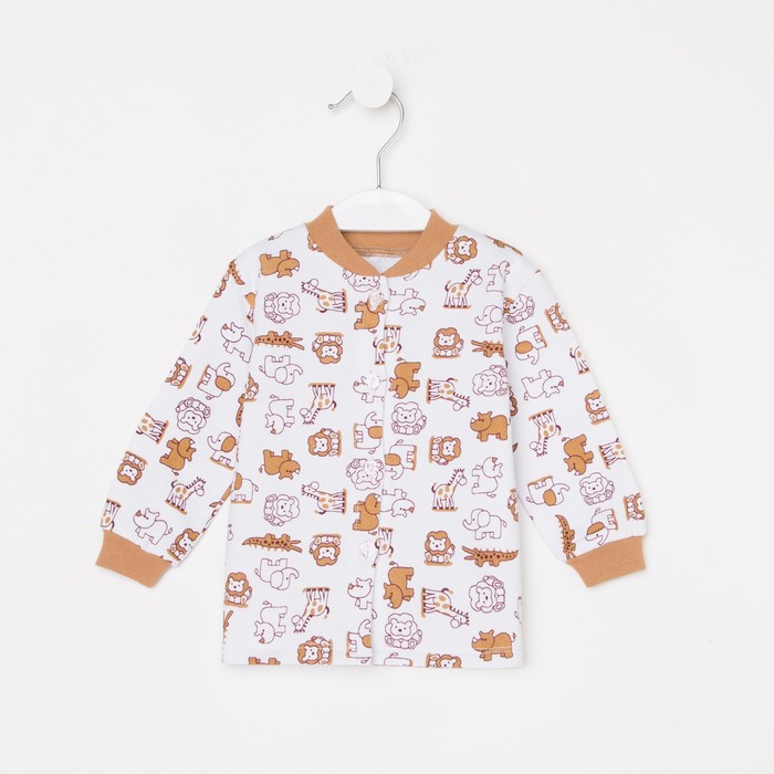 Кофточка для мальчика, цвет белый рост 80 см
Кофточка для мальчика, цвет белый рост 80 см