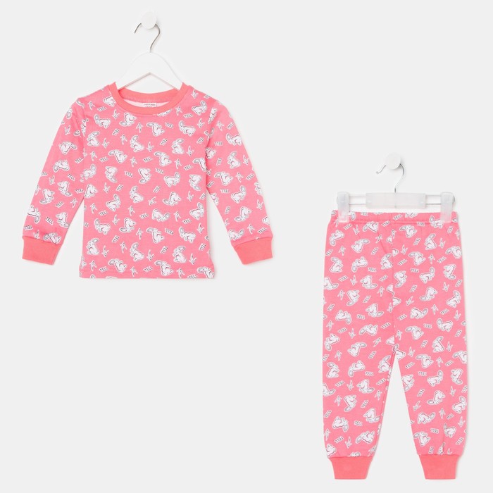 Пижама для девочки НАЧЁС, цвет малиновый, рост 104 см
Пижама для девочки НАЧЁС, цвет малиновый, рост 104 см