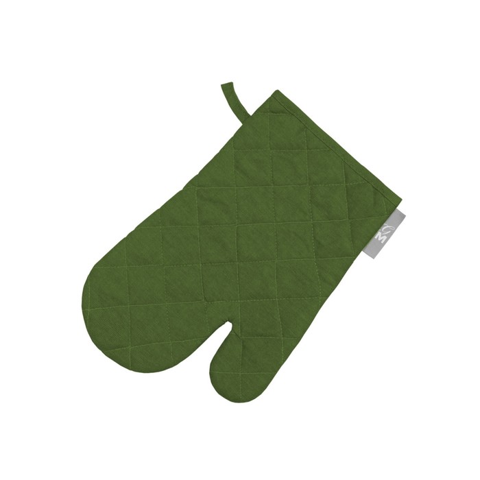 фото Варежка-прихватка leaf green, размер 18х30 см, цвет зеленый guten morgen