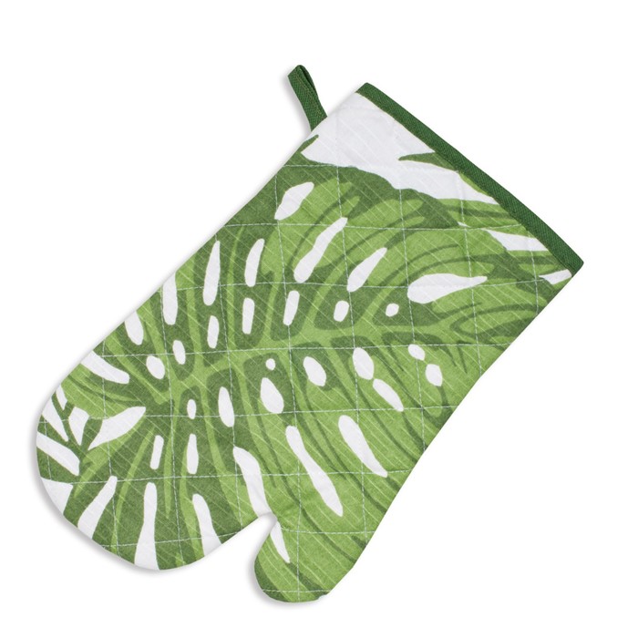 Варежка-прихватка Leaves, размер 18х30 см, цвет зеленый
Варежка-прихватка Leaves, размер 18х30 см, цвет зеленый