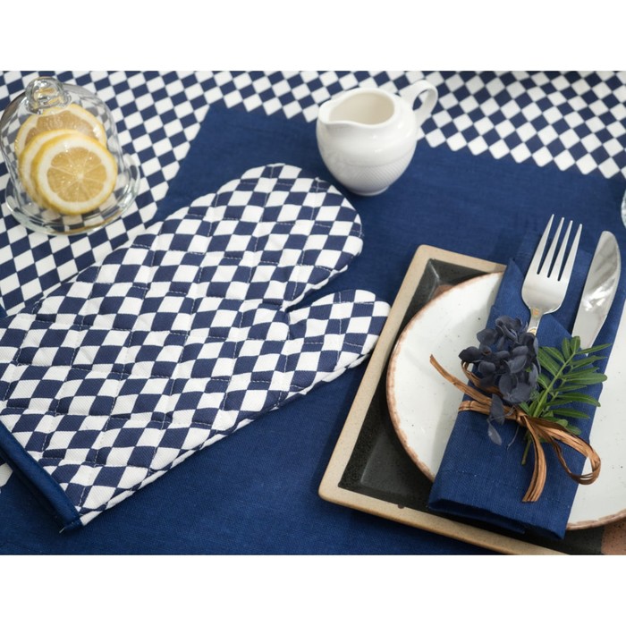 Варежка-прихватка The best dad, размер 18х30 см, цвет синий
Варежка-прихватка The best dad, размер 18х30 см, цвет синий