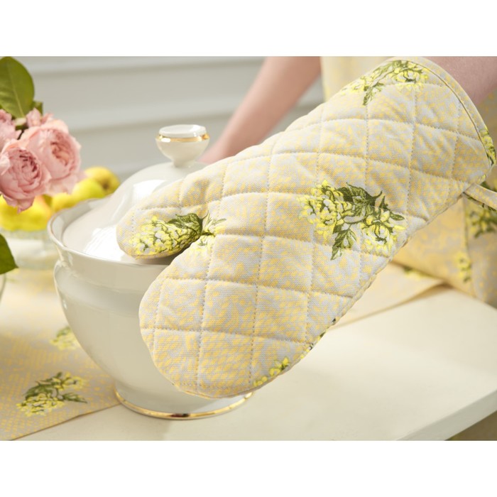 Варежка-прихватка Waldsteinia, размер 18х30 см, цвет бежевый
Варежка-прихватка Waldsteinia, размер 18х30 см, цвет бежевый