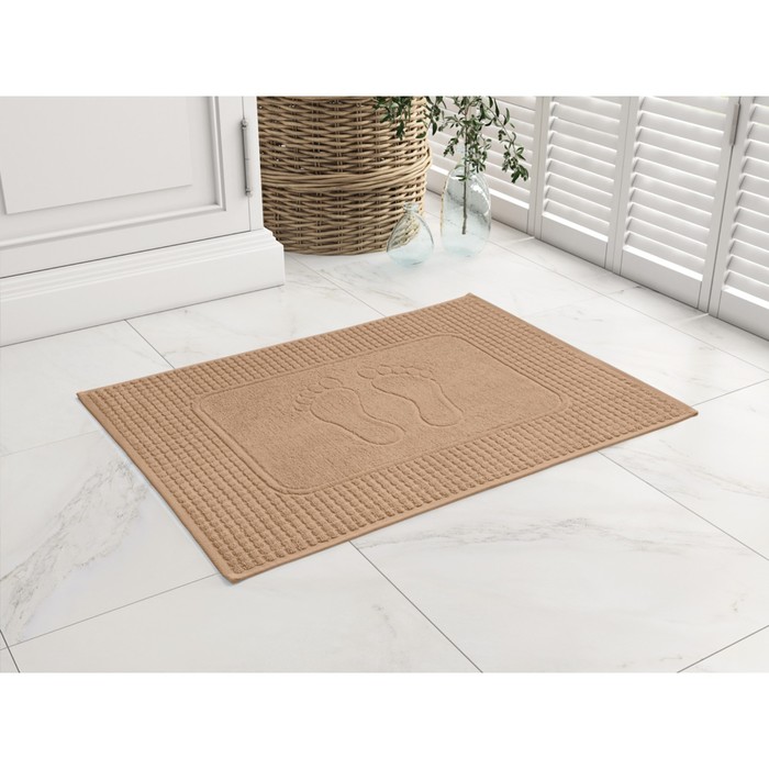 Полотенце для ног Cappuccino, размер 50х70 см, цвет коричневый
Полотенце для ног Cappuccino, размер 50х70 см, цвет коричневый