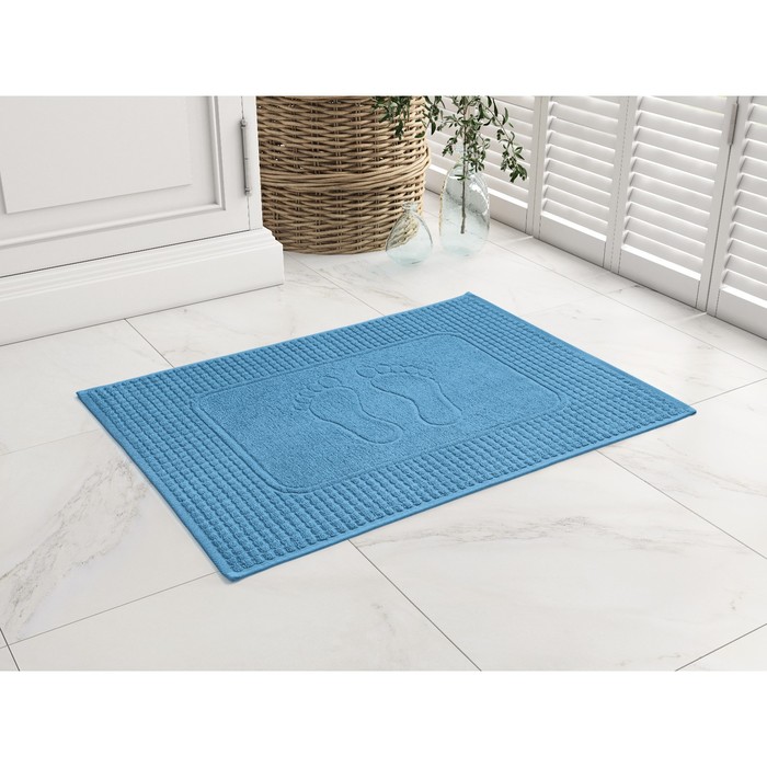 Полотенце для ног Mist, размер 50х70 см, цвет голубой
Полотенце для ног Mist, размер 50х70 см, цвет голубой