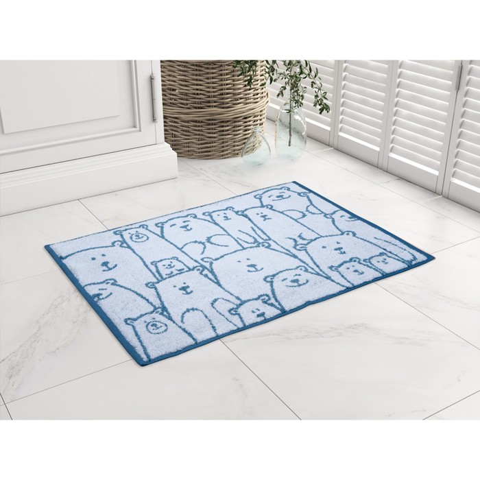 Полотенце для ног Plush, размер 50х70 см, цвет голубой
Полотенце для ног Plush, размер 50х70 см, цвет голубой