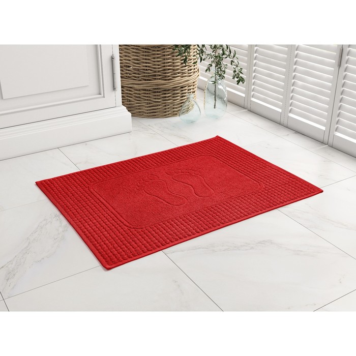 Полотенце для ног Red, размер 50х70 см, цвет красный
Полотенце для ног Red, размер 50х70 см, цвет красный