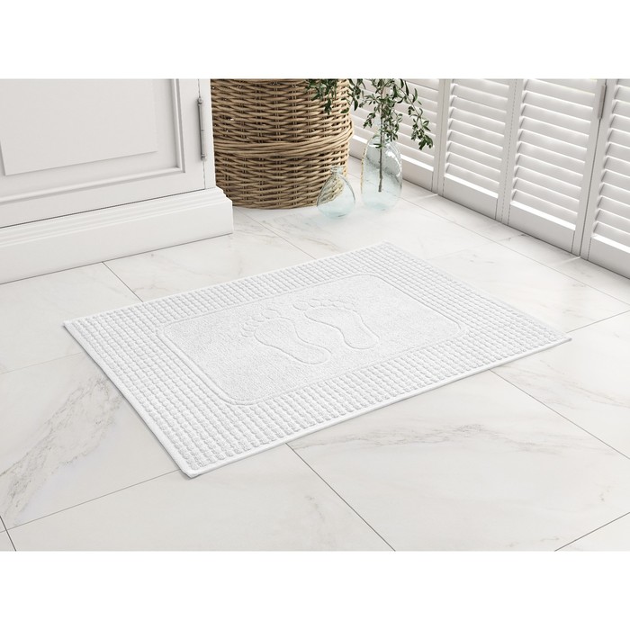 Полотенце для ног White, размер 50х70 см, цвет белый
Полотенце для ног White, размер 50х70 см, цвет белый