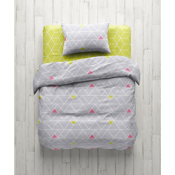 Набор наволочек на молнии Triangles, размер 50х70 см. - 2 шт, цвет серый
Набор наволочек на молнии Triangles, размер 50х70 см. - 2 шт, цвет серый