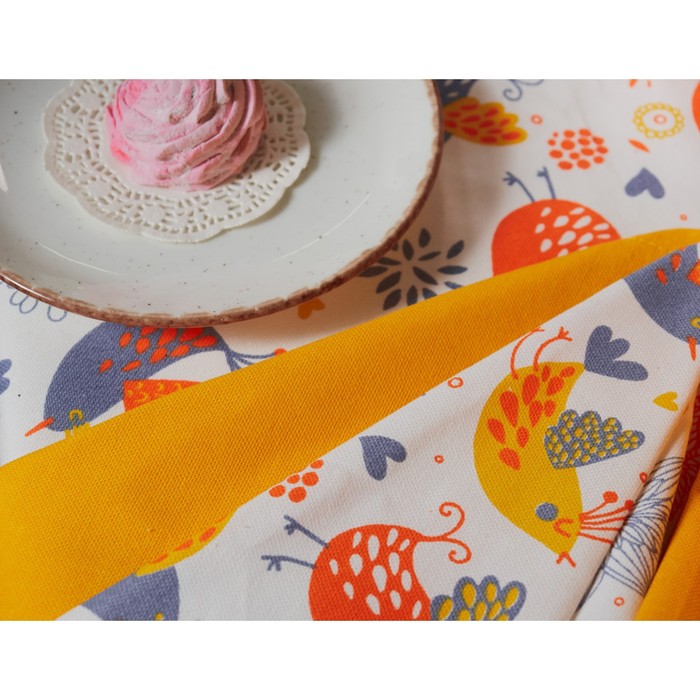 Набор полотенец Birds, размер 45х60 см. - 2 шт, цвет оранжевый
Набор полотенец Birds, размер 45х60 см. - 2 шт, цвет оранжевый