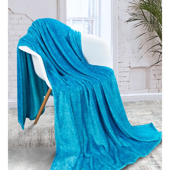 Плед Atlantic, размер 200х220 см, цвет голубой
Плед Atlantic, размер 200х220 см, цвет голубой