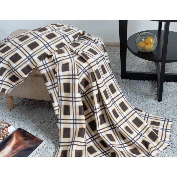 Плед Candy bar, размер 180х200 см, цвет коричневый
Плед Candy bar, размер 180х200 см, цвет коричневый