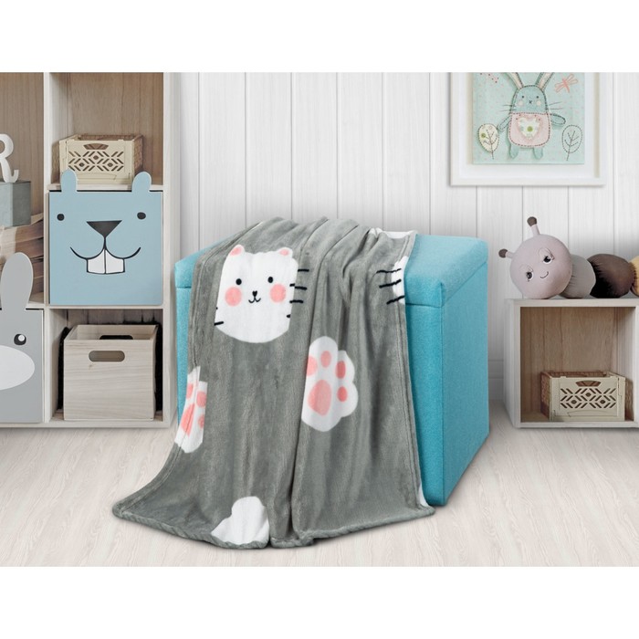 Плед Cats, размер 150х200 см, цвет серый
Плед Cats, размер 150х200 см, цвет серый