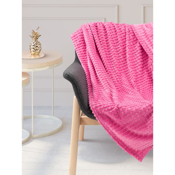 Плед Cubes pink, размер 200х220 см, цвет розовый 
Плед Cubes pink, размер 200х220 см, цвет розовый