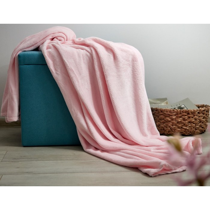 Плед Lady, размер 180х200 см, цвет розовый 
Плед Lady, размер 180х200 см, цвет розовый