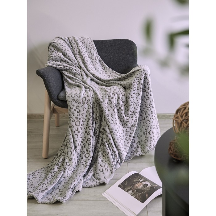 Плед Leo grey, размер 200х200 см, цвет серый
Плед Leo grey, размер 200х200 см, цвет серый