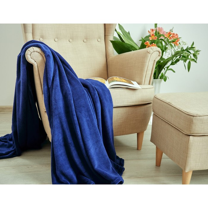 Плед Neptun, размер 200х200 см, цвет синий
Плед Neptun, размер 200х200 см, цвет синий