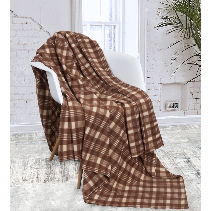 Плед Peanut, размер 150х200 см, цвет коричневый
Плед Peanut, размер 150х200 см, цвет коричневый