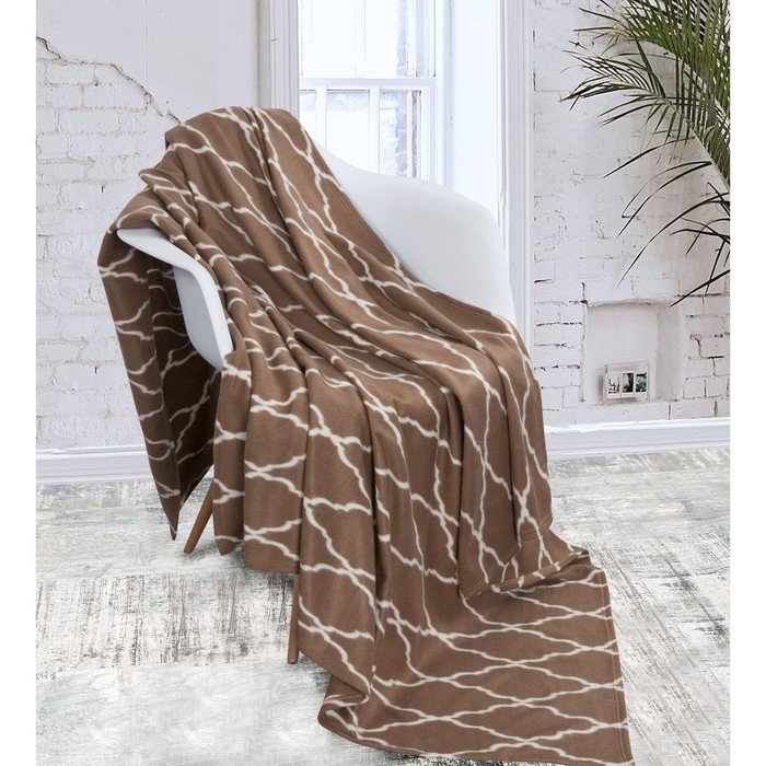 Плед Praline, размер 180х200 см, цвет коричневый
Плед Praline, размер 180х200 см, цвет коричневый