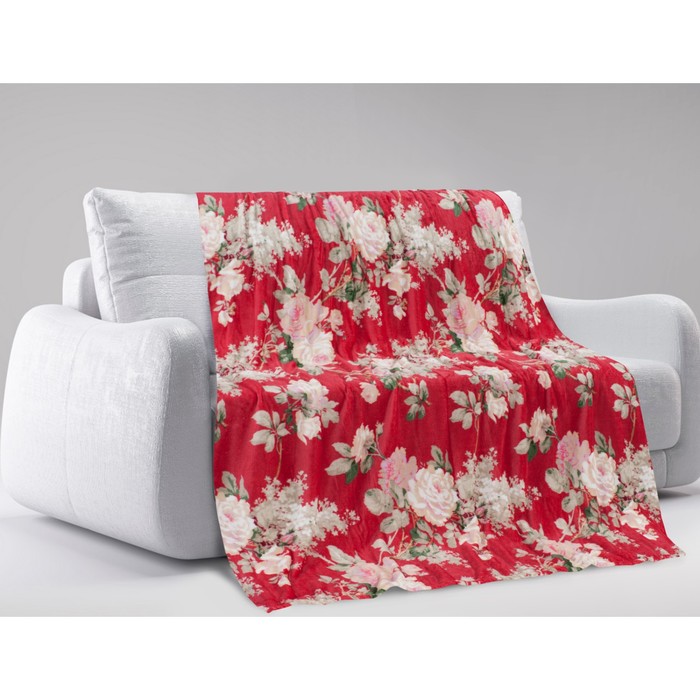 Плед Rebecca, размер 150х200 см, цвет красный 
Плед Rebecca, размер 150х200 см, цвет красный