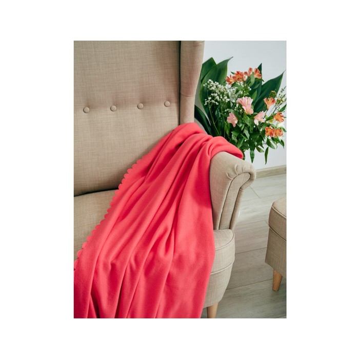 Плед Teaberry, размер 150х200 см, цвет красный
Плед Teaberry, размер 150х200 см, цвет красный