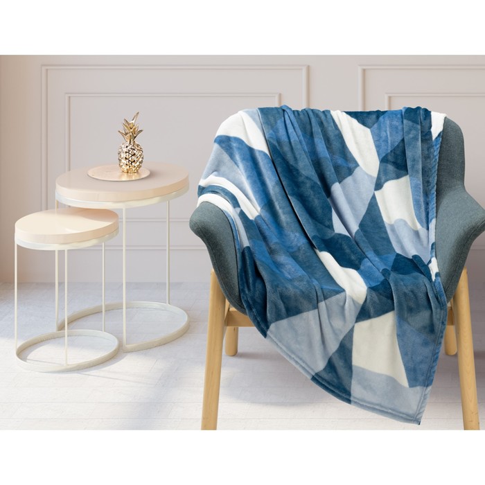 Плед Topaz, размер 180х200 см, цвет голубой
Плед Topaz, размер 180х200 см, цвет голубой