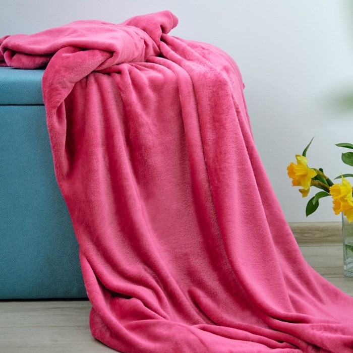 Плед Tuberose, размер 150х200 см, цвет розовый 
Плед Tuberose, размер 150х200 см, цвет розовый