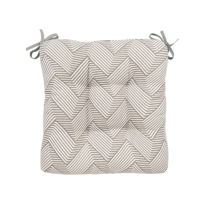 Подушка на стул Blossom beige, размер 40х40 см, цвет бежевый 
Подушка на стул Blossom beige, размер 40х40 см, цвет бежевый