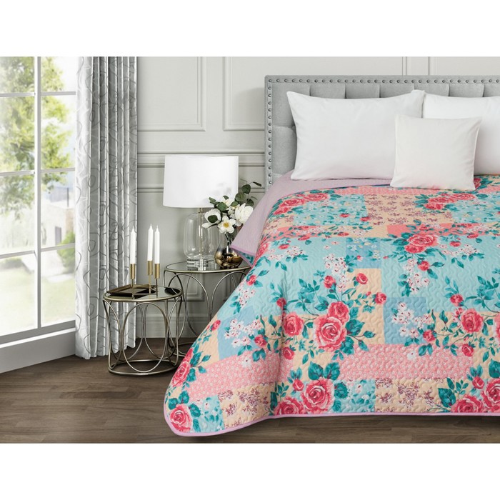 Покрывало стеганное Flower symphony, размер 180х200 см, цвет розовый
Покрывало стеганное Flower symphony, размер 180х200 см, цвет розовый
