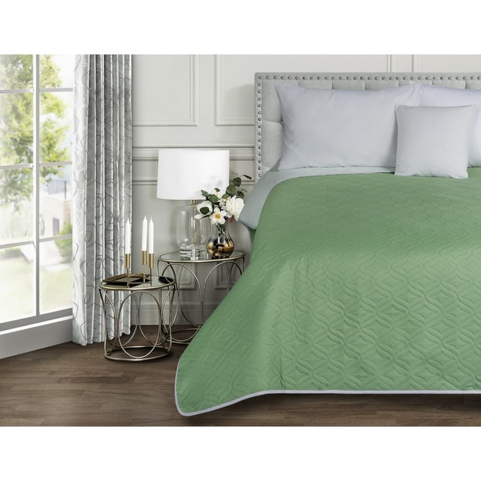 Покрывало стеганное Milan spruce/greenstone, размер 200х220 см, цвет мята
Покрывало стеганное Milan spruce/greenstone, размер 200х220 см, цвет мята