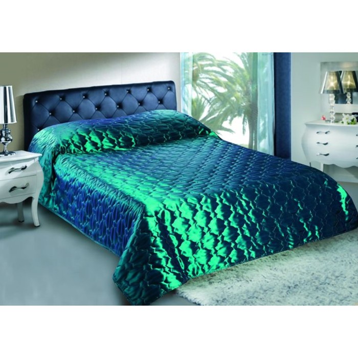 Покрывало стеганное Ultrasonic taffeta emerald, размер 150х200 см, цвет зеленый
Покрывало стеганное Ultrasonic taffeta emerald, размер 150х200 см, цвет зеленый